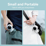 NEW Astronaut Portable Handheld Fan Mini Small Personal Neck Fan USB Rechargeable 3 Speed for Kids Adults, 360° Rotating Air Vent