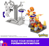 NEW MEGA Pokémon Building Toys Set Charmander’s Fire-Type Spin with 81 Pieces, 1 Poseable Character and Motion, for Kids