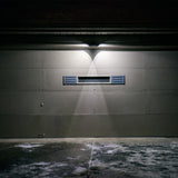 NEW Beams MB3000 High Performance 500 Lumen Wireless Battery Powered Motion Sensing LED Dual Head Security Spotlight, White, 1-Pack, Retails $63