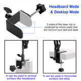 NEW Tablet Stand Adjustable, Foldable iPad Stand for Bed, Aluminum Universal Flexible Tablet Holder with 360 Degree Rotation Compatible with iPad/iPhoneX/iPad Pro/N-Switch, or Other 4.5~12.9 Inches Devices