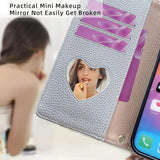 NEW Case Bag for iPhone 15 Pro Max Wallet Crossbody Bag iPhone 15 Pro Max with Card Holder Zipper Leather Purse Cover