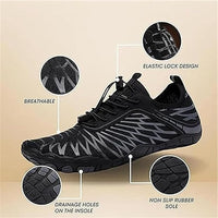 NEW Lorax Pro Barefoot Shoes, Lorax Pro - Healthy & Non-Slip Barefoot Shoes Unisex, Hike Footwear Barefoot Shoes, Black, Women's Sz 9-9.5/Men's Sz 7-7.5
