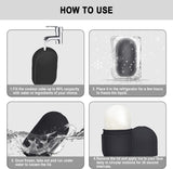 NEW Souline Essentials Ice Facial Contour Cube - Upgraded Ice Facial Roller Massage Shrink Pore Skin Care Reusable Ice Stick Remove Dark Circle Face Tool Sphere for Brighten Lubricate Fine Lines
