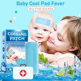 NEW Sealed EasYeah Baby Cool Pads for Kids Fever Discomfort, Instant Cooling Patch, Pack of 16