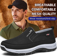 NEW CNA Trop Men Orthopedic Shoes, Lightweight Non Slip Comfortable Breathable Walking Shoes (Color : Navy, Size : US 11.5), Retails $65