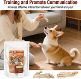 NEW Freeze Dried Dog Treats, All Natural Dog Chews, Single Ingredient Dehydrated Rabbit Feet for Dogs High Protein Training Snack for Small Medium Large Dogs (1.76oz), BB: 06/27