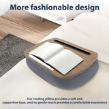 NEW Reading Pillow Stand, Comfortable Lap Book Holder, Book Pillow Stand, Lightweight Lap for Reading in Sofa Bed