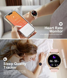 NEW Retails $65, LIGE Smart Watch for Women Answer Make Calls, 1.32" Diamond Fitness Tracker Watch with Female Health Sleep Monitor, Message Reminder 20 Sports Modes Smartwatch for Android iOS