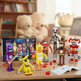 NEW Retails $80, Five Nights Freddy's Security Breach Building Block Toys 7 in 1, Fighting Monster Fredy Springtrap Action Figure DIY Model, Fan Collectibles, Suitable for 8+ Adults Boys Girls Birthday Gifts (695PCS)