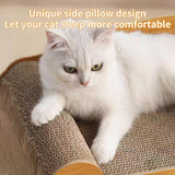 NEW Retails $59, ikeoat Cat Scratcher House, Cat Cardboard Box with 2 PCS Cat Scratch Pads, Sofa Shaped Scratcher Cat Toy for Indoor Cats, Easy to Assemble