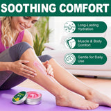 NEW Sealed 2 Pack Miracle Balm for Swollen Legs, Veins Soothing, Relaxing & Comfortable, Botanical Formula with Calendula for Back, Hands, Feet and Body, BB: 01/29
