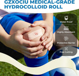 NEW Sealed Hydrocolloid Bandages Roll: 2in x 5ft Ultra Adhesivas & Absorbent & Waterproof Large Hydrocolloid Patches for Wound Care - Hydro Seal Wound Healing Dressing Bandaid Tape (2IN x 5FT), BB: 12/28