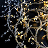 NEW 5 Strands DAYFULI 19.68 ft Clear Diamond Beaded Garlands String Acrylic Crystal Garland Christmas Tree Wedding Party Bouquet Crafts Projects Decoration