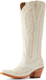 NEW women's Casanova Western Cowgirl Boots, colour is blanco size 8.5