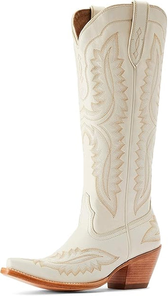 NEW women's Casanova Western Cowgirl Boots, colour is blanco size 8.5