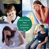NEW Motion Sickness Patches for Car and Boat Rides, Ships, Cruise and Airplane & Other Forms of Transport - Travel Essentials, for Adults and Kids (48 Count)