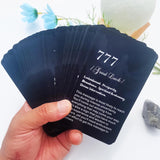 NEW DPEHAKMK Angel Numbers Oracle Cards, Angel Number Affirmation Cards, Tell You How to Live Your Life The Best Way