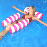NEW Dehsiyc 264 LB Pool Floaties for Adults, 2 Pack Dehsiyc Water Floaties, Inflatable Pool Float Chair