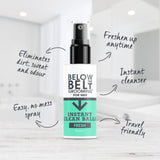 NEW Below the Belt Grooming Instant Clean Balls, 75 ml, Fresh