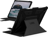 NEW UAG Designed for iPad Pro 12.9" (6th Gen 2022, Fits 3rd,4th, 5th &amp; 6th Gen) Case Metropolis Rugged Heavy Duty Protective Cover Multi-Angle Viewing Folio Stand with Pencil Holder, Black, Retails $99+