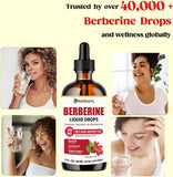 NEW Sealed Berberine Supplement Liquid Drops 60 ML, Berberine HCL drops, BB: 09/27