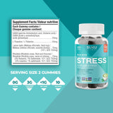 NEW SUKU Vitamins Stress Gummy Supplement, Buh Bye Stress Sugar Free Gummies, with Lemon Balm, L-Theanine, GABA, Keto, Plant-Based, Nut-Free, Helps with Anxiety and Stress Relief, Calm Mood & Stress Support, 60 Gummies (30 Day Supply) - Exp. Nov 2025
