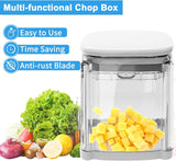 NEW Retails $45, CrazyQueen Potato Slicer French Fry Cutter Veggie Chopper Potato Cutter for Fries Potato Onion Cutter Food Chopper Manual Hand Vegetable Cutter Dicer (1 Blade)