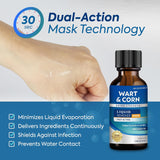 NEW Sealed, Fast-Acting Wart Corn Remover: Salicylic Acid Treatment for Feet Toe - Maximum Strength Liquid for Plantar Wart Corn Removal Men and Women, BB: 04/28