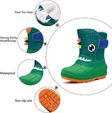 NEW MORENDL Kids' Snow Boots Insulated Waterproof Fur Lined Warm Anti-Slip Winter Shoes for Boys and Girls Outdoor Walking (Toddler Sz 6)