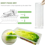 NEW Fruit Storage Containers for Fridge (3 Pack) - 1.5L Produce Saver Containers for Refrigerator with Removable Drain Tray Keep Fresh for Produce, Fruits and Vegetables