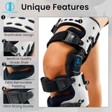 NEW Comfyorthopedic OA Unloader Knee Brace for Osteoarthritis, Bone on Bone Arthritis with Adjustable ROM Offloading Knee Joint Pain Cartilage Repair Degeneration. Medial & Lateral L1851 / L1843 (Right), Retails $165+