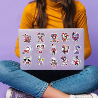 NEW Amazing Digital Circus Stickers (56 pcs) Cartoon Waterproof Decal Pack, for Toys Laptop Water Bottle Snowboard Luggage Hydro Flasks Waterproof Vinyl Decal for Teens Adults, Kids DIY (Circus)