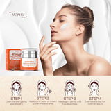 NEW Hibiscus and Honey Firming Cream: 50ml Anti-Aging Face Cream Reduces Wrinkles and Dryness Organic Neck Creams for Tightening and Firming Suitable for Face Shoulders and Neck, EXP: 04/06/2028