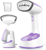 NEW Reemix Steamer for Clothes, Folding Handheld Design Garment Wrinkles Remover, 20g/min Strong Penetrating Steam, 25-Sec Fast Heat-up, for Home, Office and Travel (Purple), Retails $40