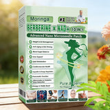 NEW Moringa Berberine 10-in-1 Nano Microneedle Patch, Moringa X Berberine Plaster Luxarise, Luxarise Moringas and Berberine, 2026 Nano Needle Slimming Plaster 10-in-1 for All Skin, EXP: 02/01/2028