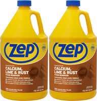 NEW Zep Calcium, Lime and Rust Remover 128 ounce ZUCAL (Pack of 2), Retails $58+