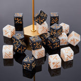 NEW Retails $44, 48 Pieces Dice Counters Token Dice Loyalty Dice Marble D6 Dice Cube Compatible with MTG, CCG, Card Gaming Accessory
