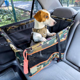 NEW DONANT Premium Dog Car Seat - Secure & Comfortable for Medium & Large Dogs, Cat-Friendly with Harness & Rope Toys, Easy to Install, Machine Washable
