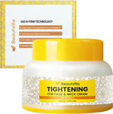 NEW Sealed Beautzilla Neck Tightening Cream, Neck Creams for Tightening and Firming, Neck Firming Cream For Women, Face Firming Cream Help for Sagging Skin, Fine lines, Décolleté with Collagen Peptides, 3.4 FL OZ, BB: 03/27