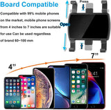 NEW Dashboard Car Phone Holder Mount 360 Degree Rotation, CLZWiiN Car Clip Mount Stand Suitable for 4 to 7 inch Smartphones, Universal Cell Phone Stand Compatible with iPhone, Samsung Galaxy and More