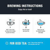 NEW Retails $60+ Tiesta Tea - Strawberry Samba Mate | Loose Leaf | Strawberry Hibiscus Mate Tea | High Caffeinated Fruit Blend | Make Hot or Iced Up to 200 Cups | 16oz Resealable Bulk Pouch