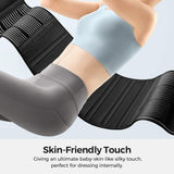 NEW Retails $46, FREETOO Back Support Belt for Back Pain Relief with 6 Stays, Adjustable Back Brace for Men/Women for work, Anti-skid Lower Lumbar Support with 16-hole Air Mesh for Sciatica (Sz M, Waist: 29.5''-37.4'')