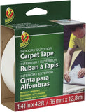 NEW Duck 392907 Indoor/Outdoor Carpet Tape, 1.41"x 42', Single Roll