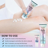 NEW Sealed, B Flat Belly Firming Cream - Moisturizing, Firming for Stomach, Thighs and Butt, Body Lotion for Women and Men, 125+5ML (Gray), BB: 07/27