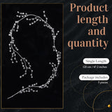 NEW 5 Strands DAYFULI 19.68 ft Clear Diamond Beaded Garlands String Acrylic Crystal Garland Christmas Tree Wedding Party Bouquet Crafts Projects Decoration