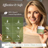 NEW Sealed Dersie Frankincense Balm - 4 oz | Soothes Muscles & Joints, Supports Skin Renewal & Nourishment – All Natural Balm for Muscle, Joint & Foot Discomfort and Dry Skin, Infused with Frankincense Oil, BB: 07/28