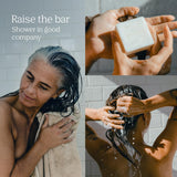 NEW Retails $20, Good Time Hydrating Conditioner Bar -  Equivalent to 3 bottles of liquid conditioner- Lightweight Conditioning with Bergamot, Tangerine & Juniper Berry - Sustainably Crafted, Plastic Free - Sulfate, Silicone, Paraben Free