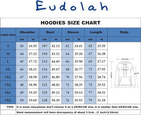 NEW EUDOLAH Hoodie Shark Camo Unisex Zipped Jacket Fashion Street Wear Unisex for Men Women, Sz S