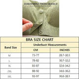 NEW Hiufer Lily Bras for Older Women Front Close Wireless No Wire Padded, Lily Zero Feel Lace Full Coverage Front Closure Bra, Beige, Fits XL/1X