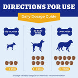 NEW 260 Allergy Bites Wellix Dog Vitamins - Delicious Multivitamin for Dogs